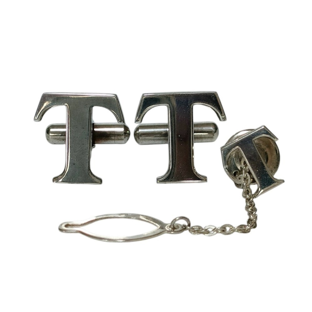 TIFFANY&Co. Tiffany & Co. TOYOTA 925 Cufflinks and Lapel Pin Set (2 pieces) w...